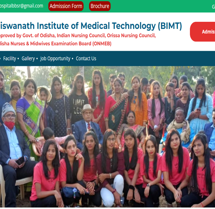 Nursing College Website Designing in Bhubaneswar