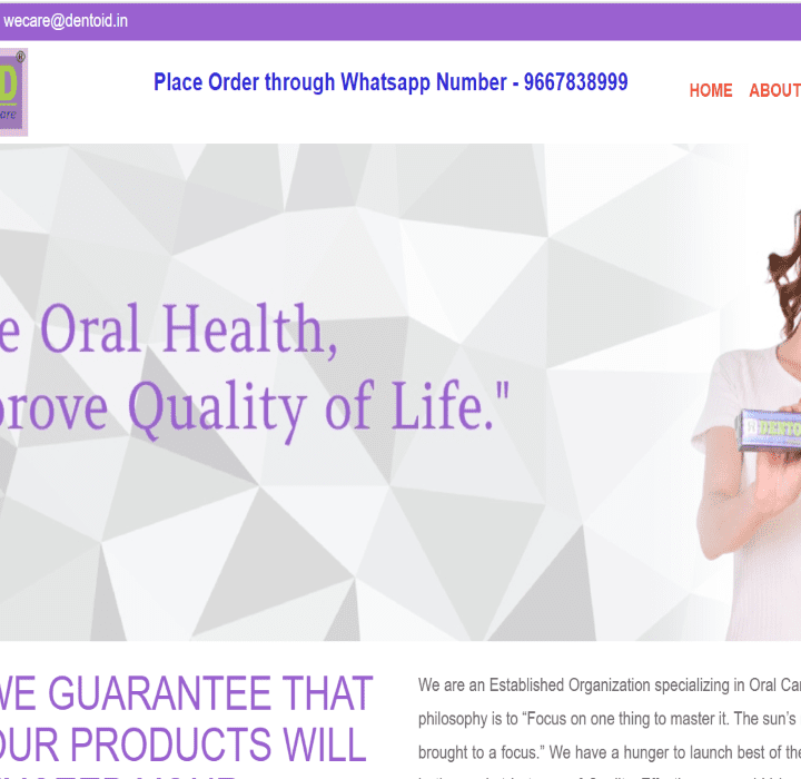Dentoid Toothpaste - Keep Your Teeth Healthy & Bright