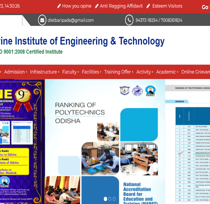 Engineering College Website Designing & Development
