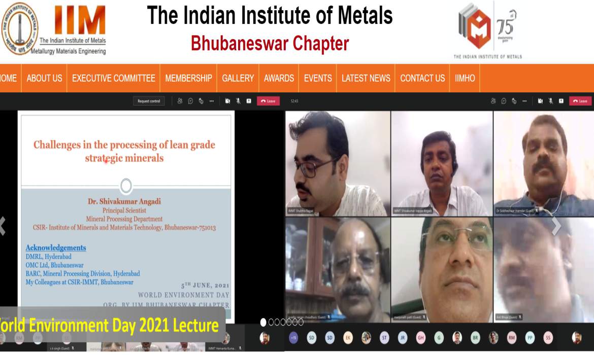 Indian Institute of Metals, Bhubaneswar