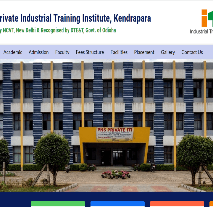 ITI College Website Designing Bhubaneswar AH Web Solutions
