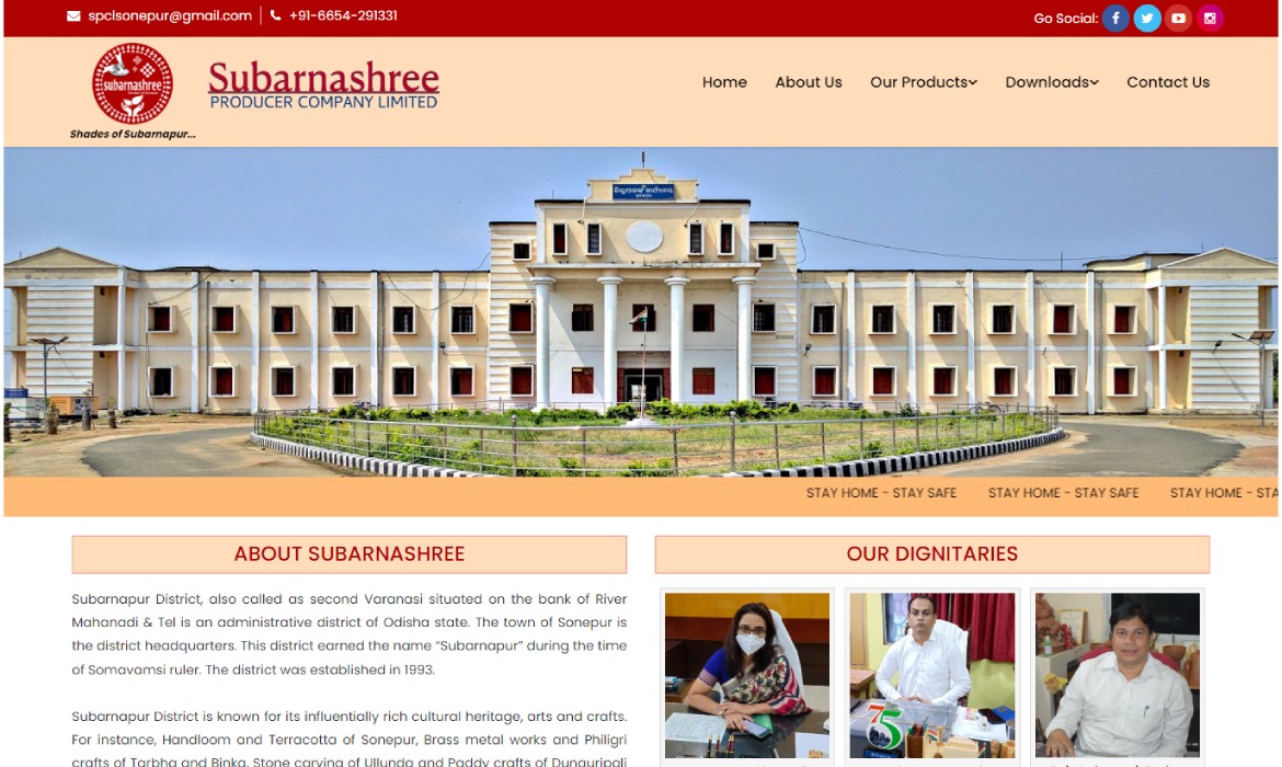 CMS Based Responsive Website for Arts and Crafts, Terracotta, Philigri crafts of Tarbha and Binka Bhubaneswar Odisha India