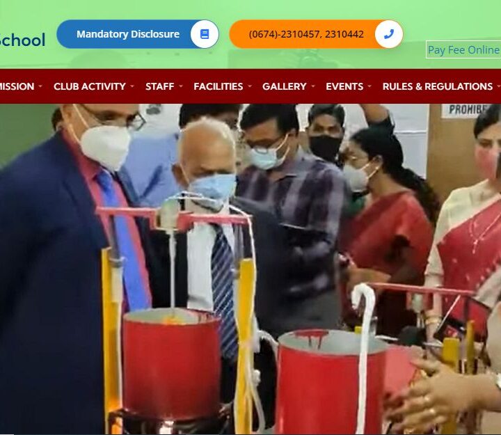 English Medium School Website Designing in Bhubaneswar