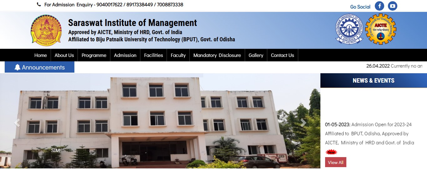 MBA college website designing company in Bhubaneswar Odisha, website design company in Bhubaneswar, website development company in Bhubaneswar