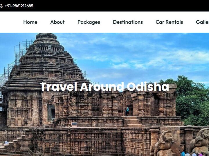 tours & travels website design company Bhubaneswar, website design company in Bhubaneswar, website development company in Bhubaneswar