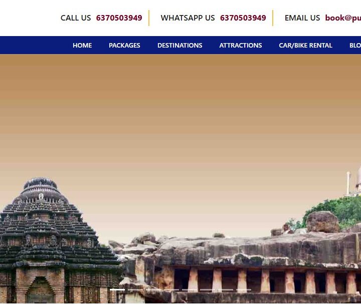 tours & travels website design company Bhubaneswar, website design company in Bhubaneswar, website development company in Bhubaneswar