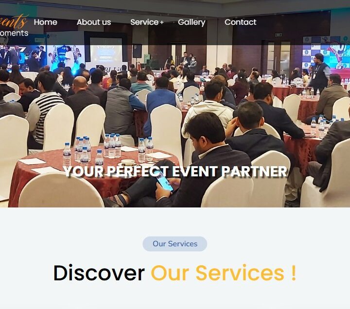 Event Management Company Website Designing | Tejas Events