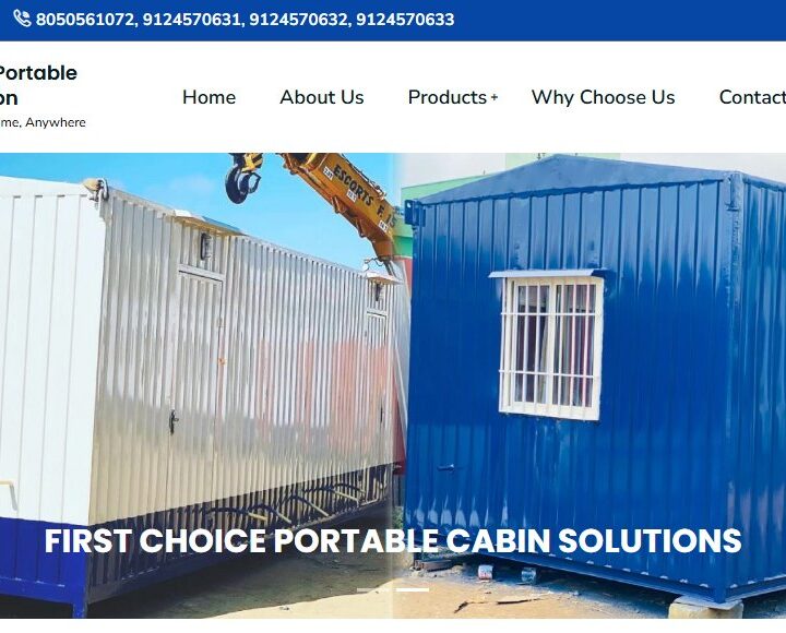 portable cabin manufacturers in Odisha, portable cabin manufacturers in Bhubaneswar, CMS website development, website design, hosting, SEO services