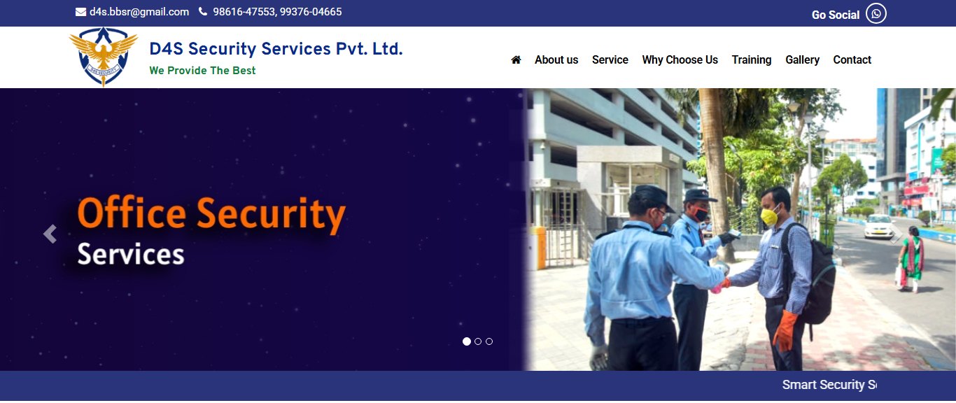 Security Agency Website design company in Bhubaneswar, security guard company website design ideas, Security Agency Website designer in Bhubaneswar