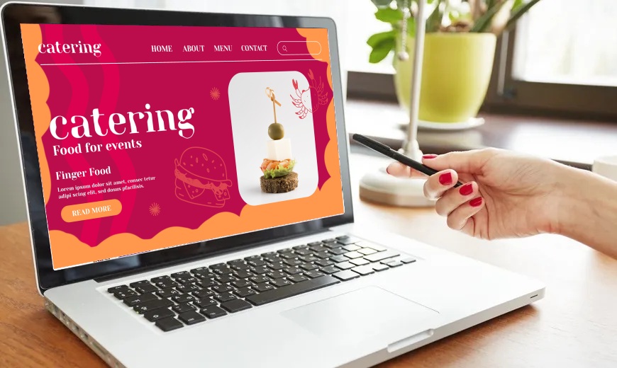 Best Catering Website Design Company Bhubaneswar