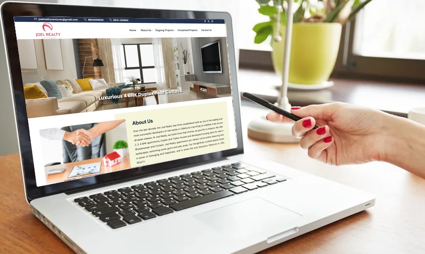 Builder Website Design Services in Bhubaneswar AH Web Solution