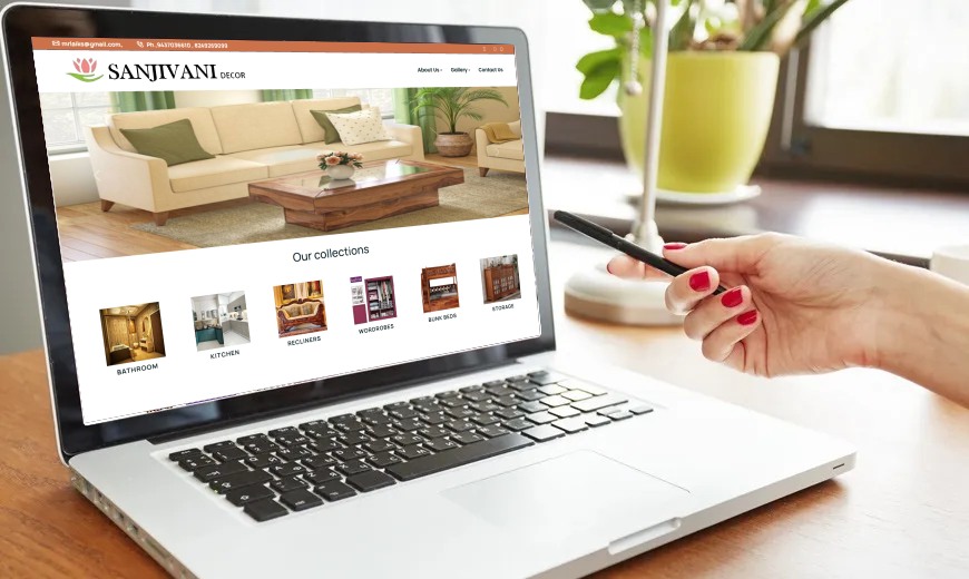 Furniture Website Design & Development Services in Bhubaneswar