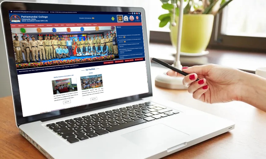 Government College Website Design with AICTE/NBA/NAAC India