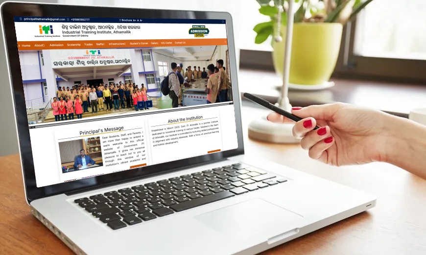 ITI College Website Designing Bhubaneswar | AH Web Solutions