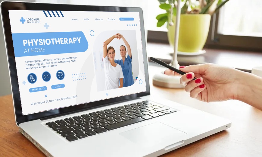Physiotherapy Center Website Design in Bhubaneswar
