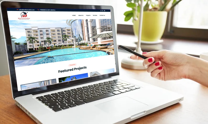 Real Estate Agency Website Design in Bhubaneswar