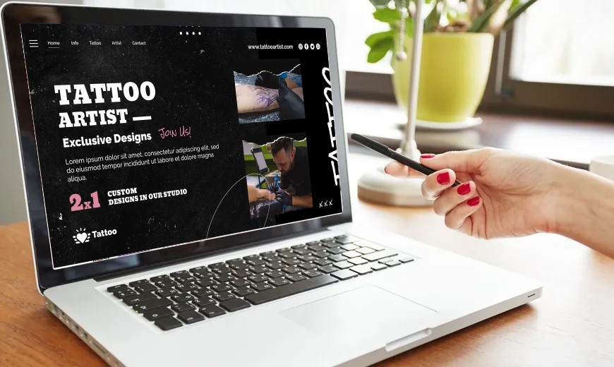 Tattoo Studios Web design company in Bhubaneswar