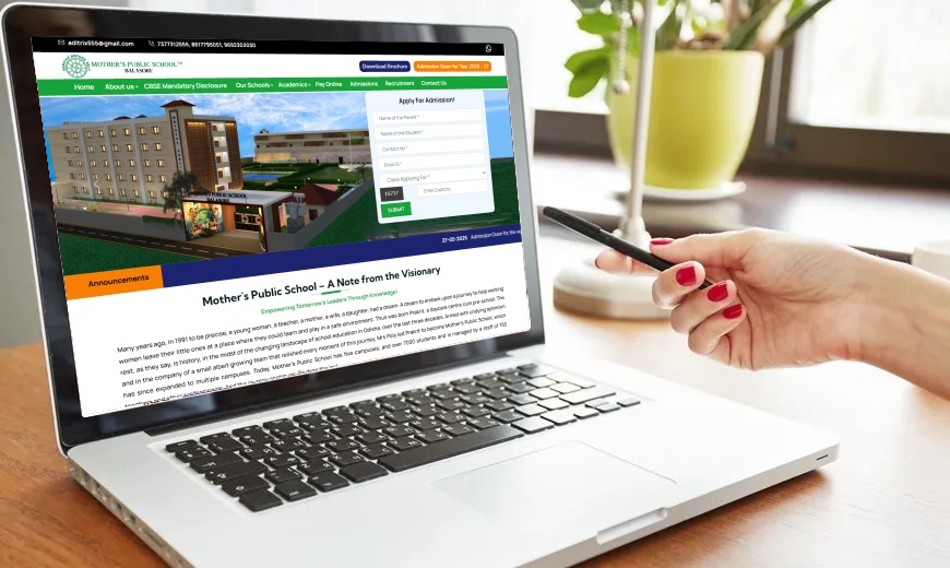 Website Design for Preschool & Schools in Bhubaneswar India