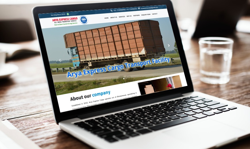 Logistics Website Development Company in Bhubaneswar