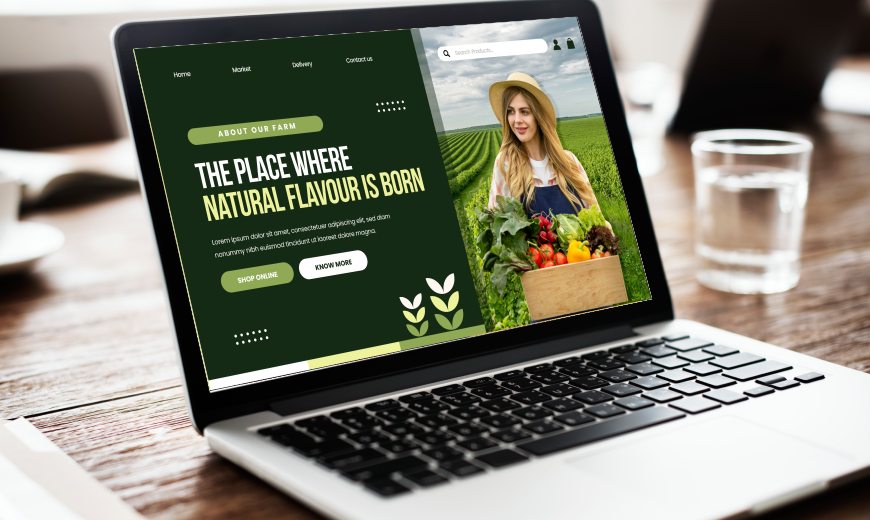 Organic Farm Website Design Service in Bhubaneswar India