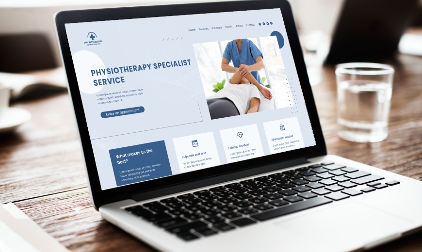 Physiotherapy Website Design Services in Bhubaneswar India