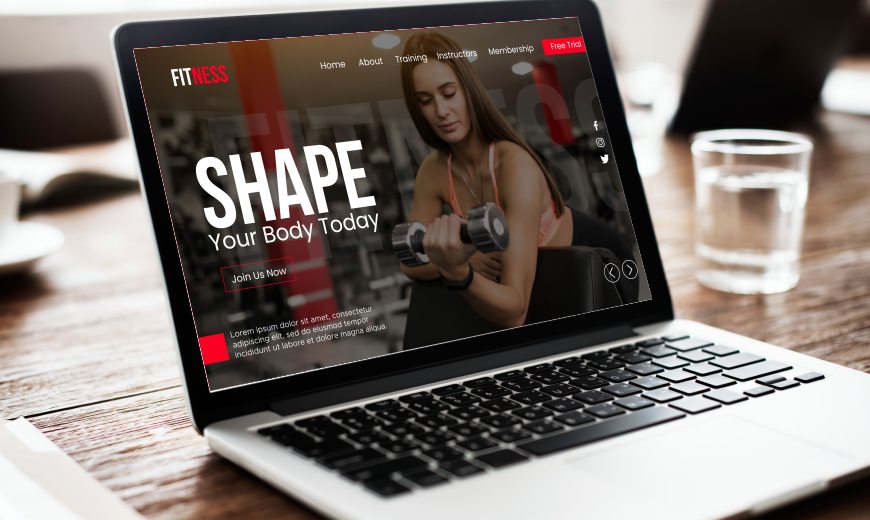 Gym and Fitness Website Designer in Bhubaneswar India
