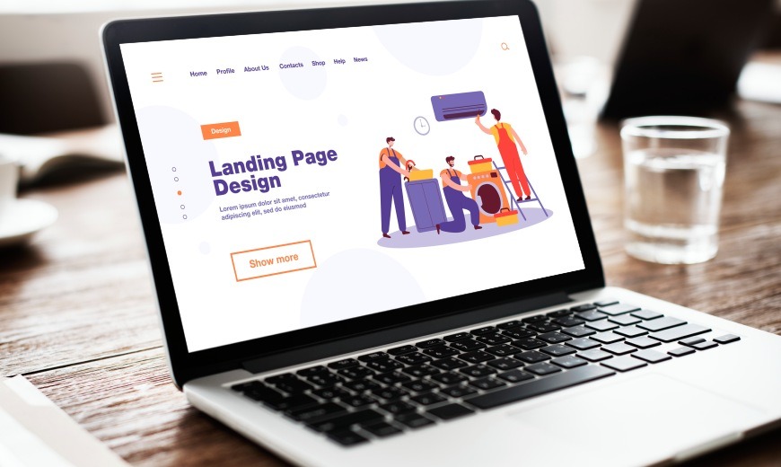 Air Conditioning Repair Service Website Design in Bhubaneswar