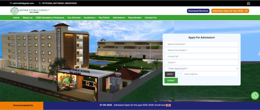 Mother's Public School Balasore